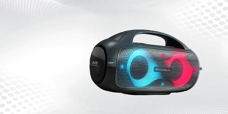 presentación de altavoces Miccell