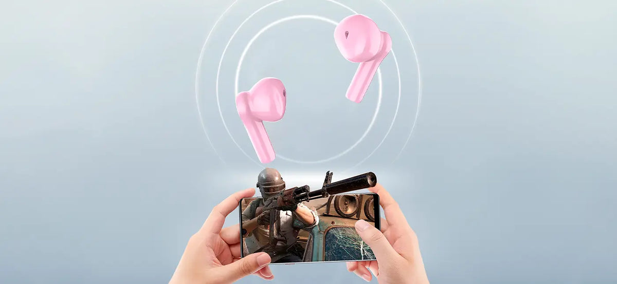 audífonos gamer para juegos móviles baja latencia VQ-BH20 Miccell