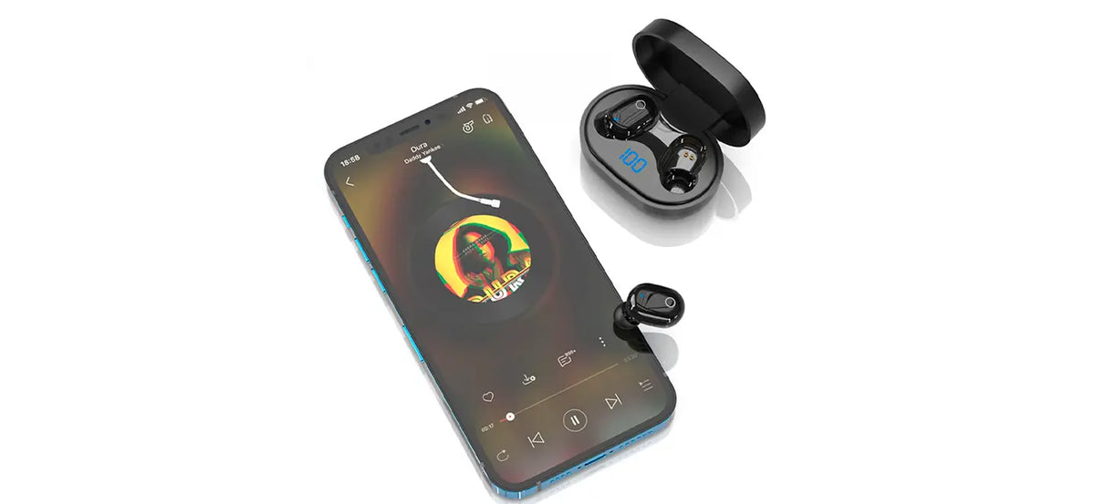 audífonos vq-bh25 conectado iPhone