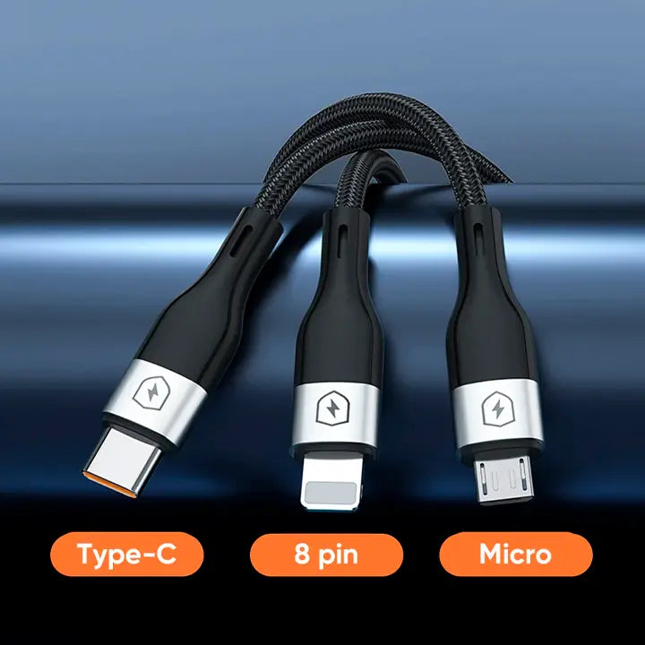 tres modelos compatibles con iPhone tipo-c y android VQ-D129 marca Miccell