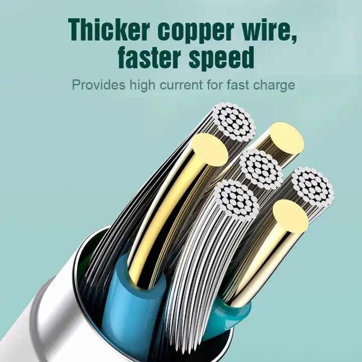 cable vq-d131 materiales premium por dentro cobre thicker para mas velocidad