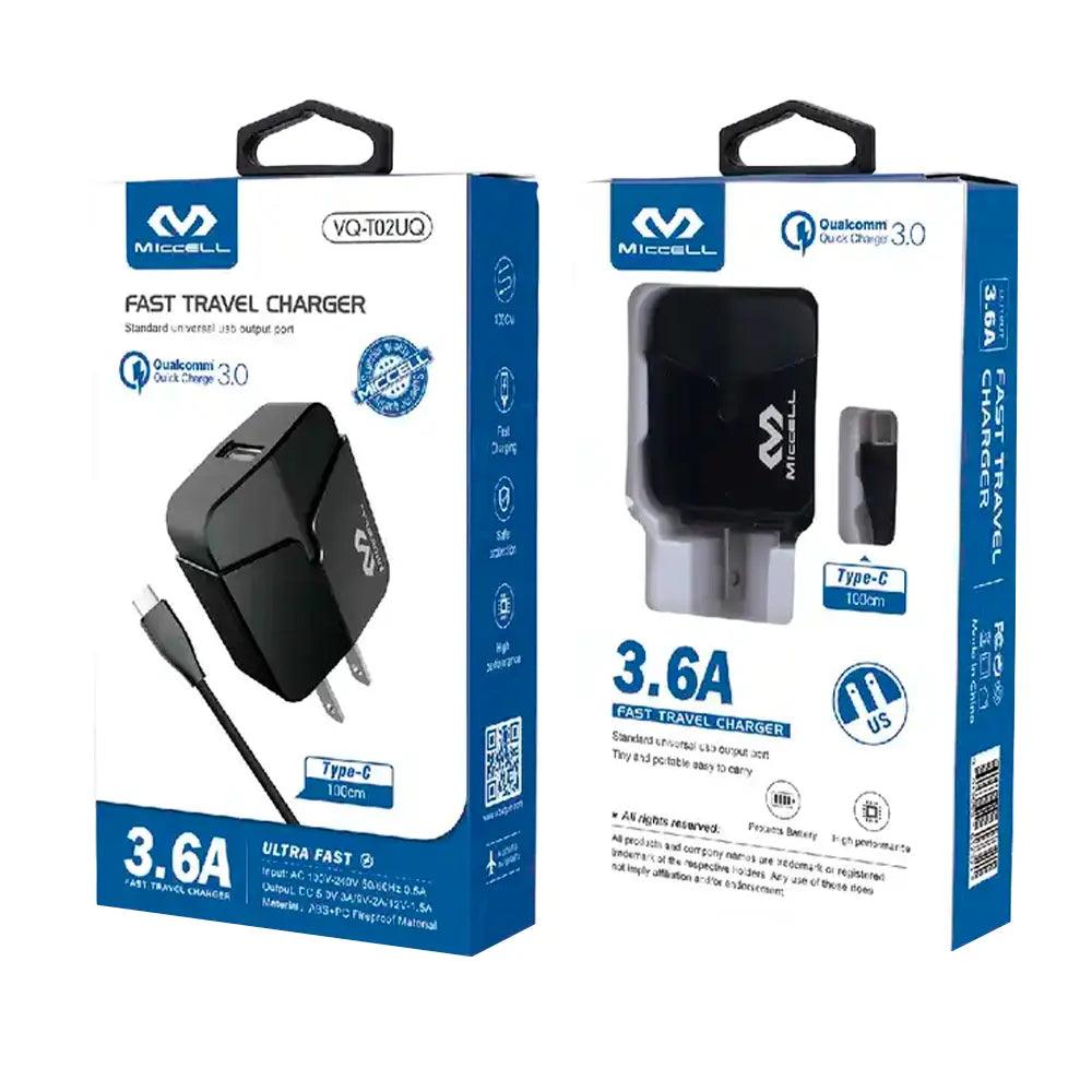 Caja VQ-T02 entrada Tipo-c color negro