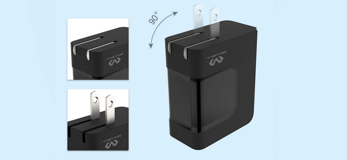 cargador potente tecnología gAn GA02 marca Miccell