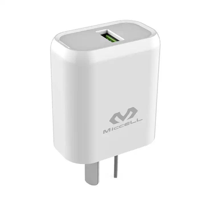 cargador vq-t05 marca miccell en vertical