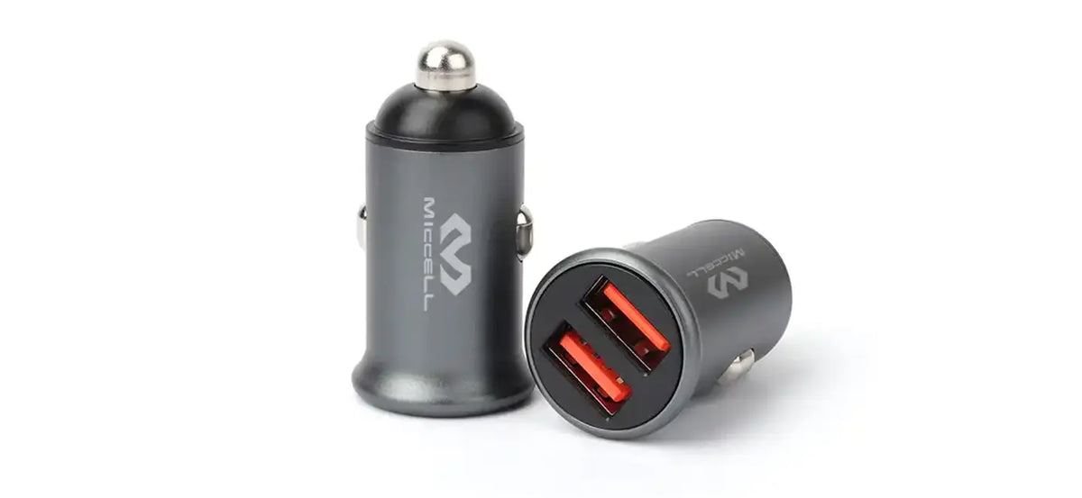 cargador para auto doble usb