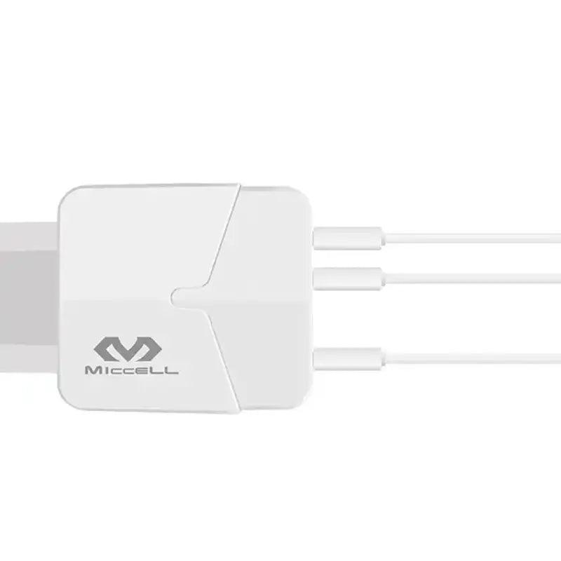 Cargador Rápido 6A 3 USB QC3.0+2.4A (VQ-T04)