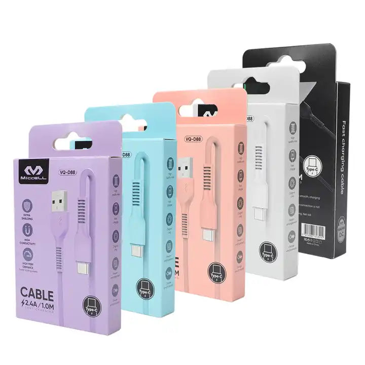 Caja de cables de datos 2.4 amperios VQ-D88 marca Miccell