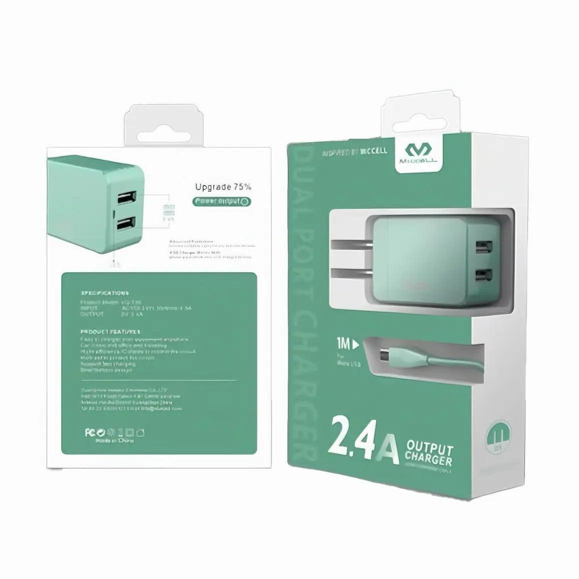 empaque de cargador vq-t06 color verde