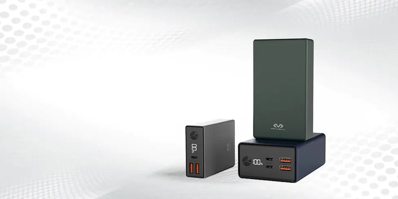 presentación de powerbanks Miccell