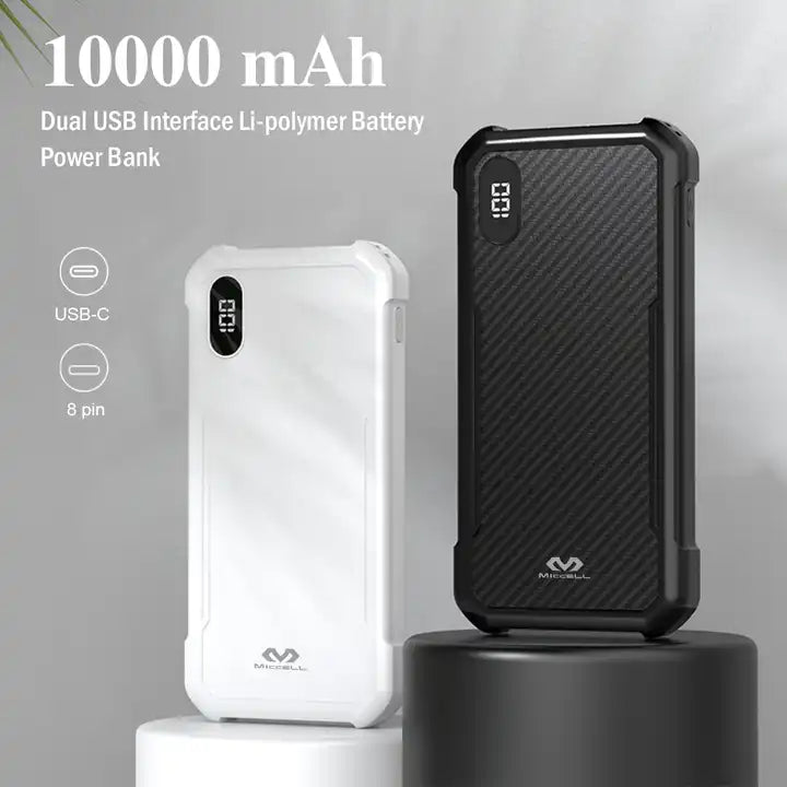 PowerBank Tipo-C y Lightning LED VQ-P133