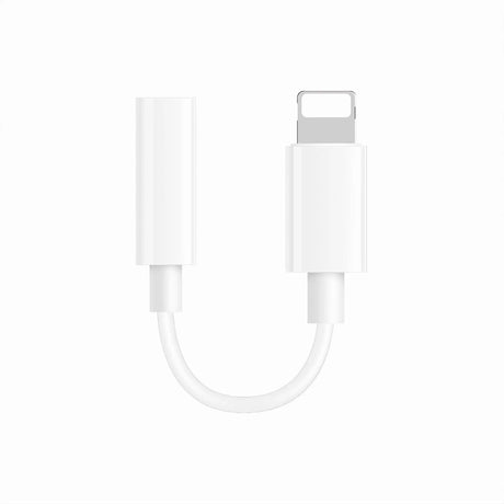 adaptador para audífonos con cable 3.5mm a lightning iPhone