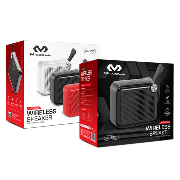 caja de altavoces miccell inalámbricos VQ-SP25