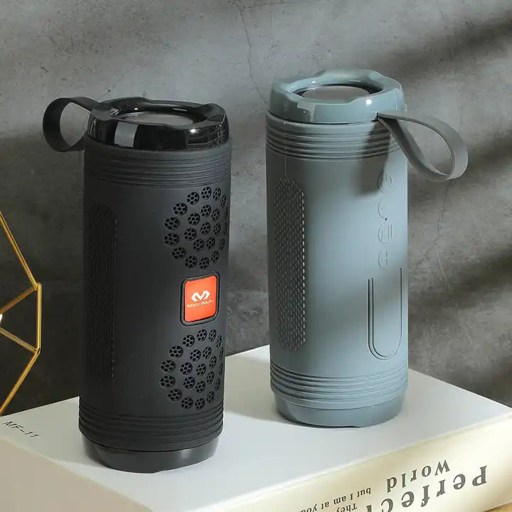 altavoz color negro y color gris VQ-SP06