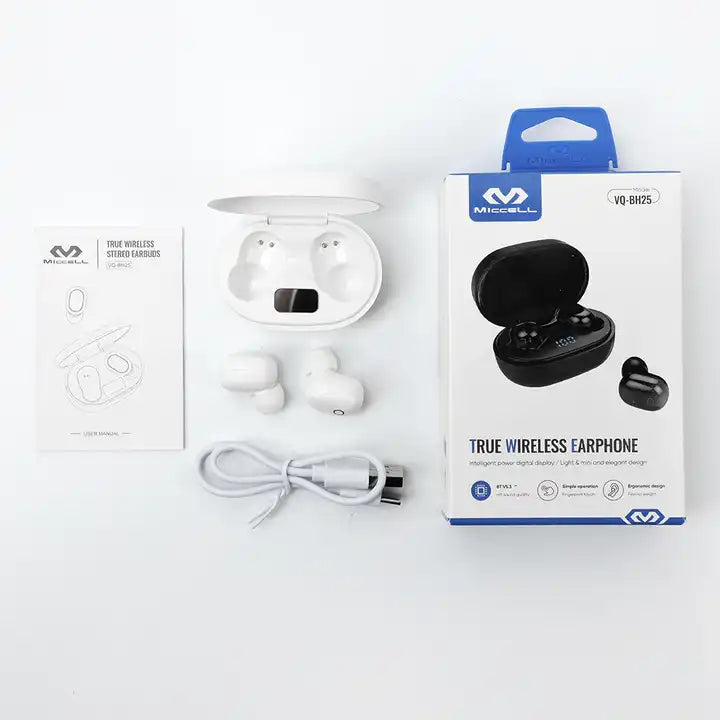 caja de Audífonos Bluetooth color negro VQ-BH25