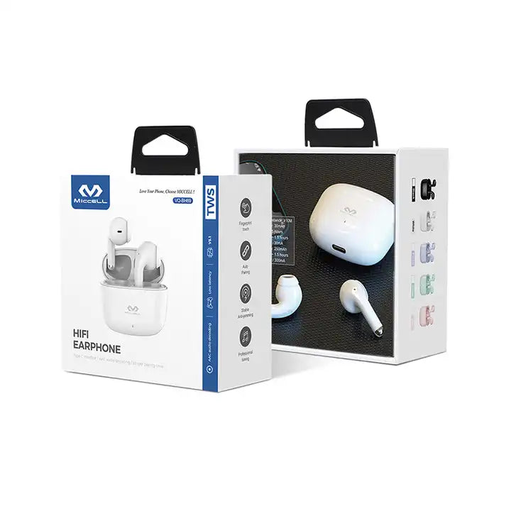 caja de Audífonos TWS 5.1 Gaming vq-bh69 marca Miccell HIFI