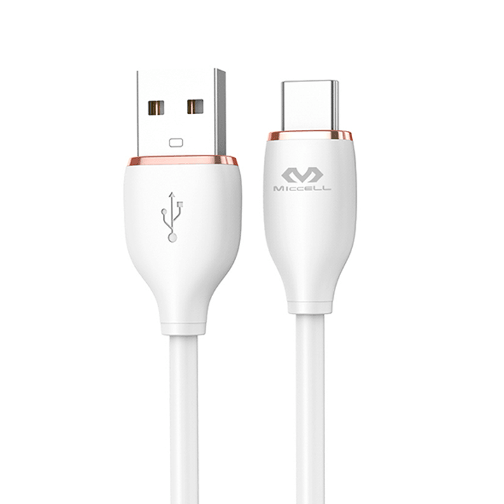 cable data carga rápida 6A miccell vq-d09 tipo-c