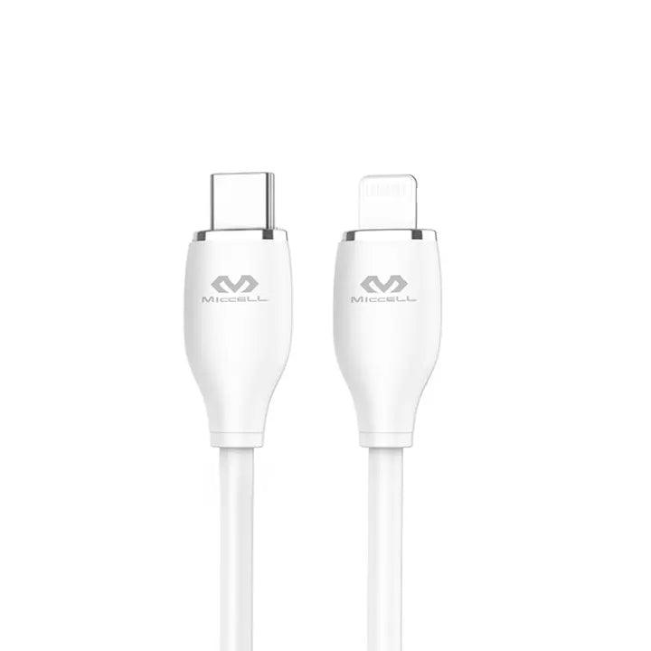 cable Power Delivery VQ-C09 marca Miccell Tipo-c a Lightning