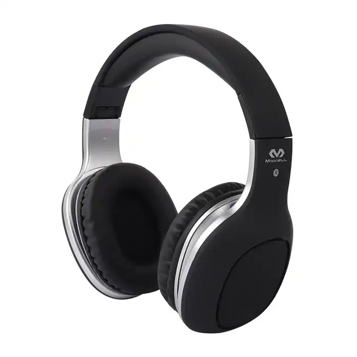 Cascos inalámbricos gaming VQ-SH02 Miccell color negro