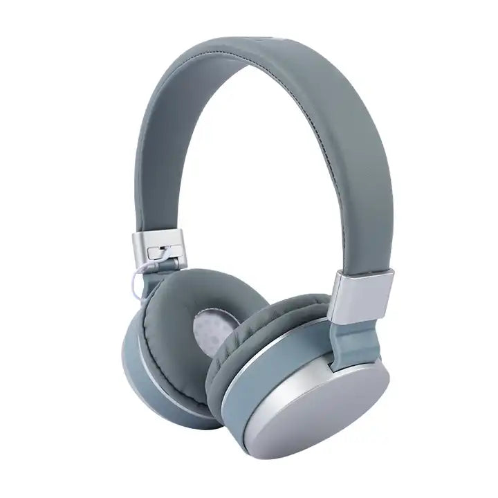 cascos inalámbricos vq-sh01 miccell color azul