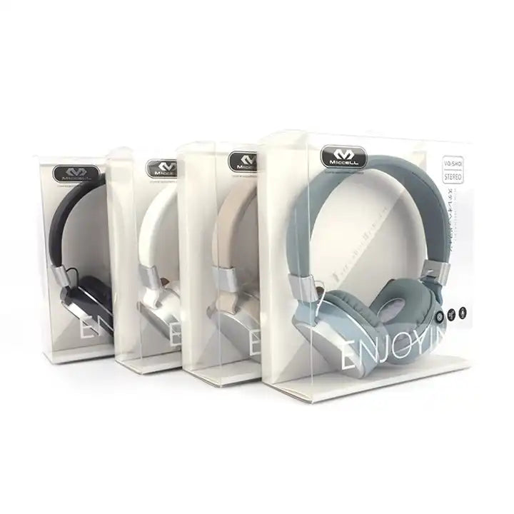 cajas de cascos inalámbricos vq-sh01 miccell