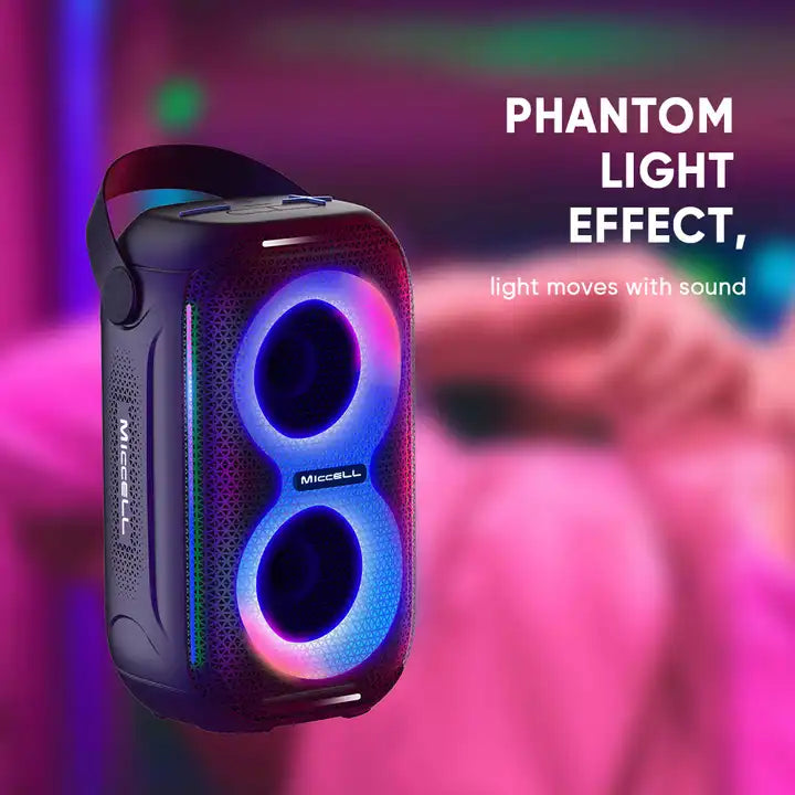 Parlante RGB Phantom Light effect miccell VQ-SP03