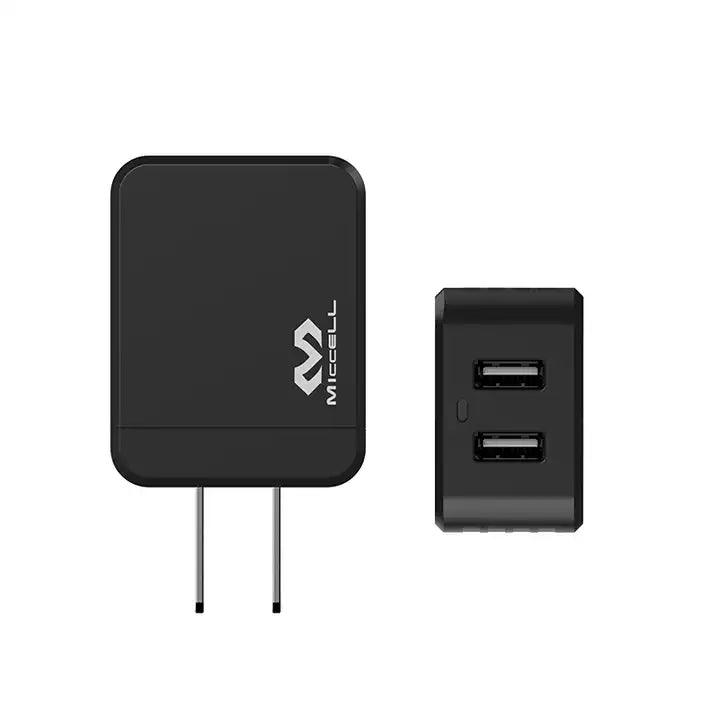 cargador Dual USB con LED carga Rápida VQ-T06