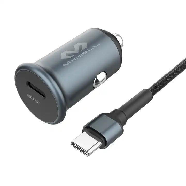 Cargador para Auto PD Tipo-c y cable