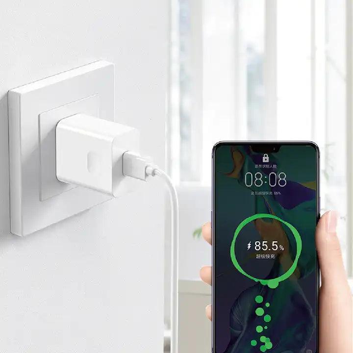 VQ-T50 conectado a carga rápida de Android