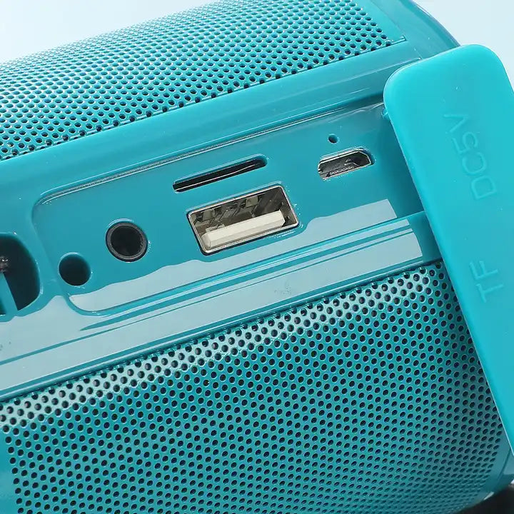 entradas USB, 3.5mm, SD, DC5V de mini altavoz inalámbrico boombox vq-sp04 miccell