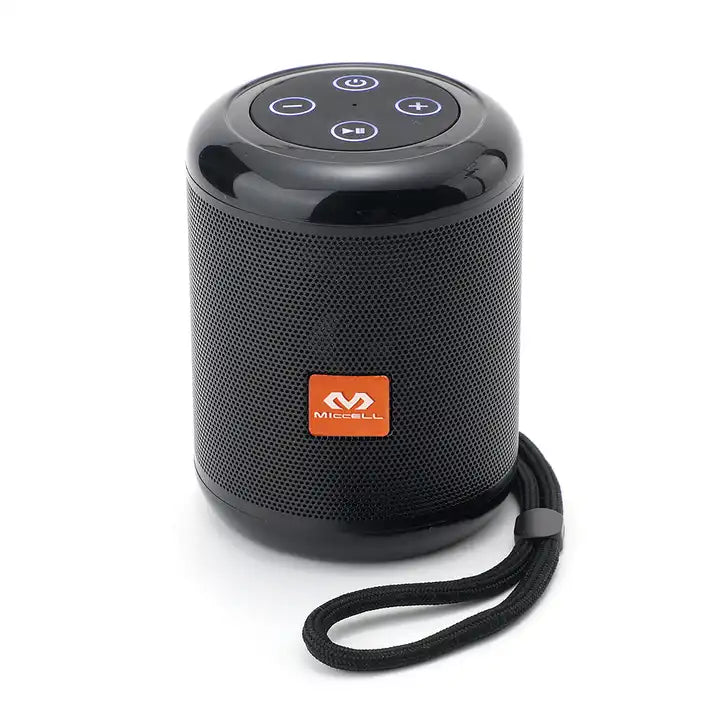 mini altavoz inalámbrico boombox vq-sp04 miccell color negro