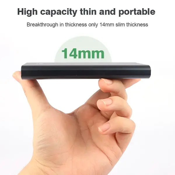 powerbank alta capacidad portable 14mm vq-p120
