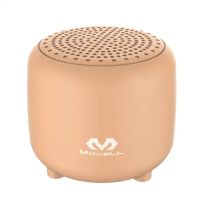 mini altavoz bluetooth portátil HIFI VQ-SP22 Miccell color beige