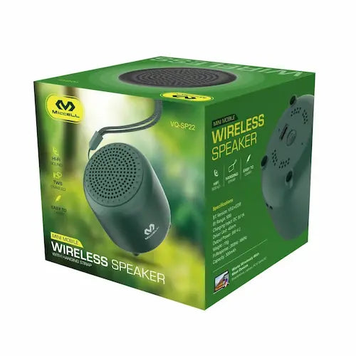 caja de mini altavoz bluetooth portátil HIFI VQ-SP22 Miccell
