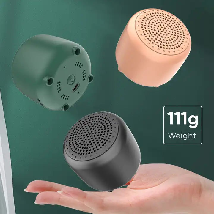 mini altavoz bluetooth portátil HIFI VQ-SP22 Miccell colores y peso 111g