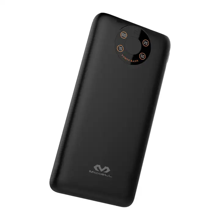 Powerbank miccell carga rápida miccell vq-141A color negro