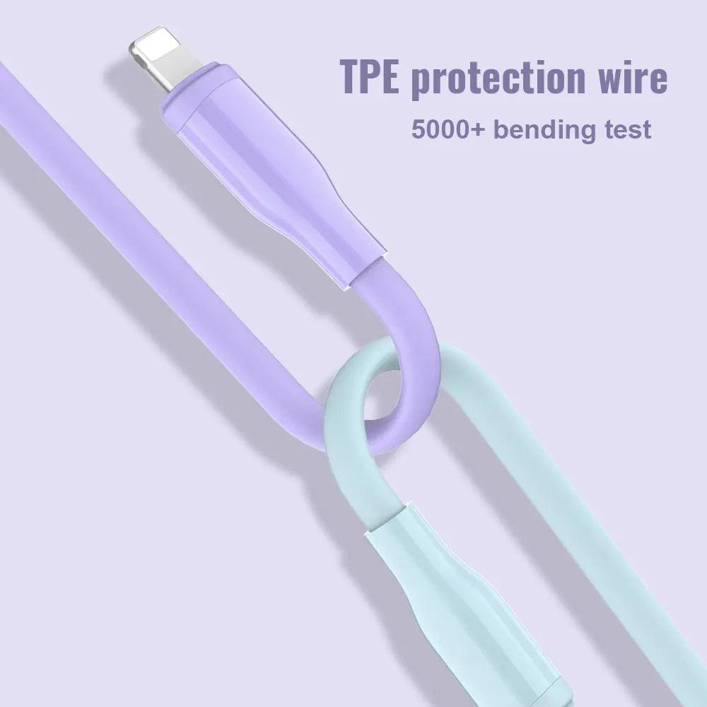 cable data material TPE protección