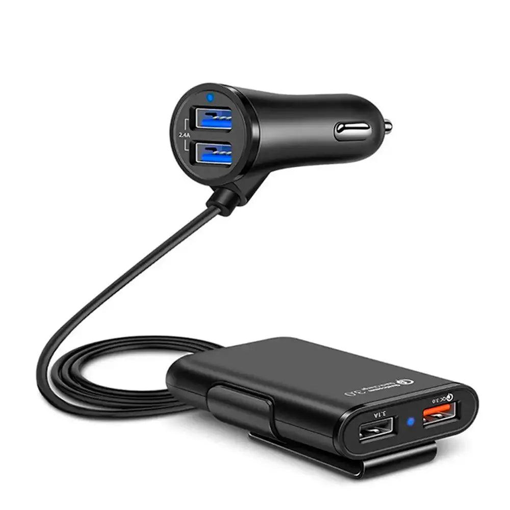 cargador 4 USB marca miccell vqcc-1628 