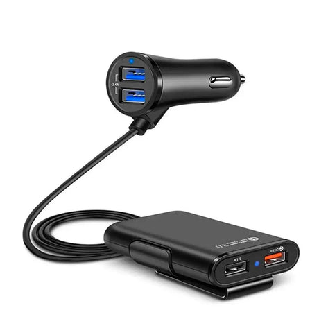 cargador 4 USB marca miccell vqcc-1628 