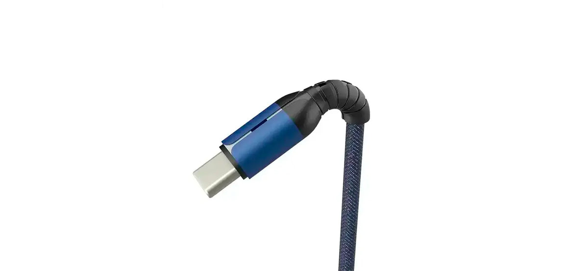 Cable miccell doblado con indicador LED