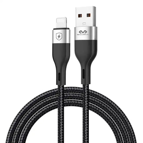 cable data color gris VQ-D129 marca Miccell entrada tipo Lightning