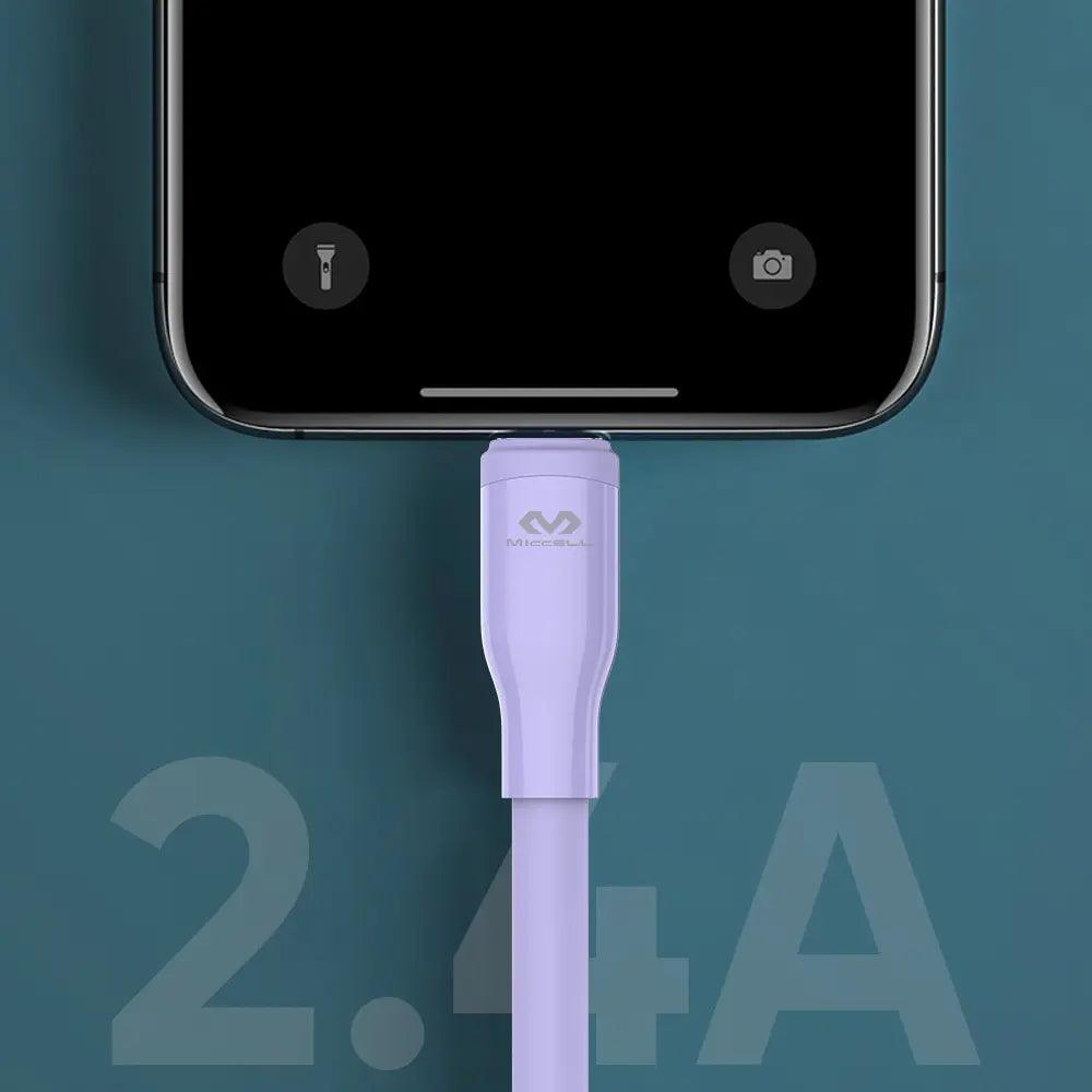 cable data vq-d10 compatibilidades con carga de 2.4A
