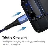 cable trickle carga inteligente tecnología que extiende la vida de la batería 