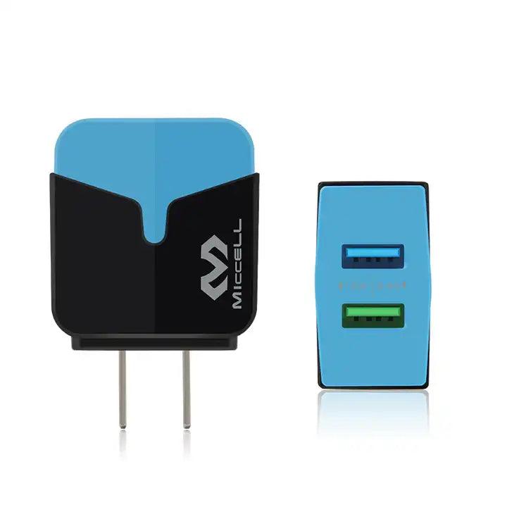 Cargador con dos entradas a 2.4 amperios