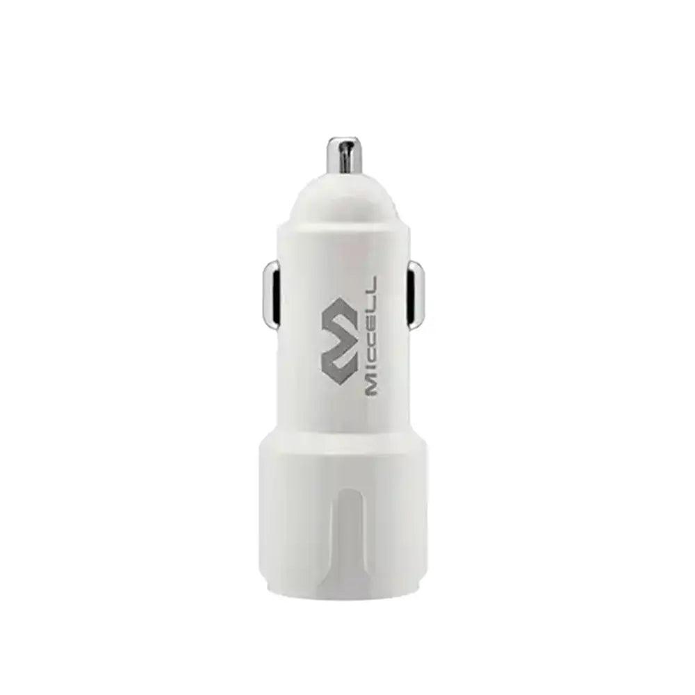 Cargador VQ-C02 para auto color blanco