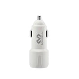 cargador para auto marca miccell vq-c02 color blanco