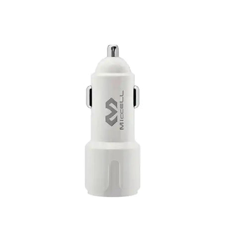 cargador para auto marca miccell vq-c02 color blanco