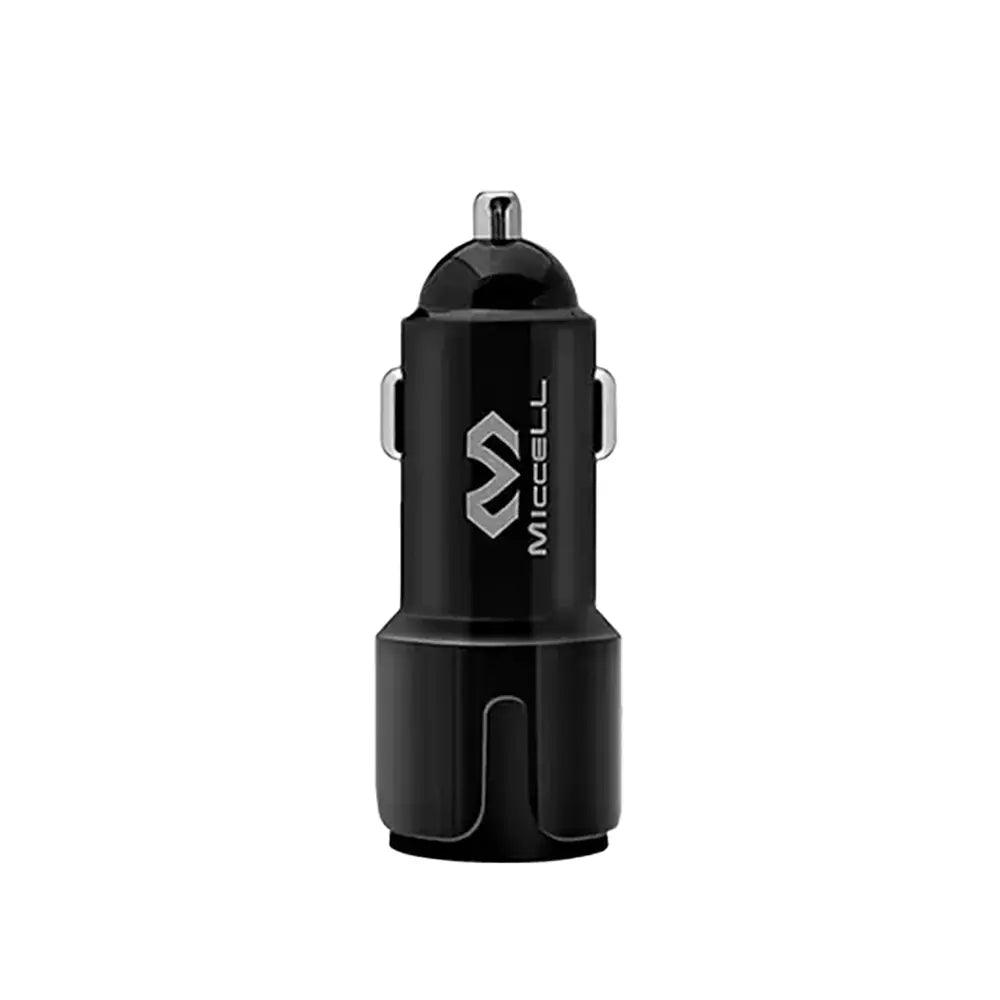 cargador para auto marca miccell vq-c02 color negro