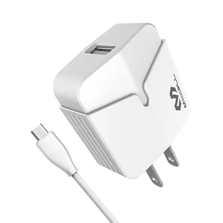 cargador rápido de 3.6A Qualcomm 3.0 y cable micro USB 