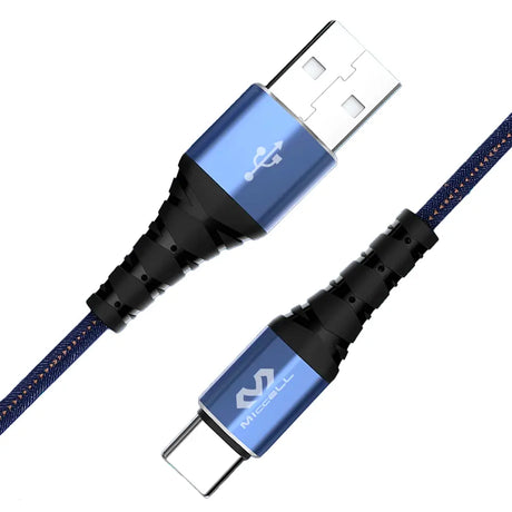 cable data azul tipo-c vq-d83 marca Miccell
