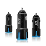 cargadores para auto miccell a 2.4A de lado 
